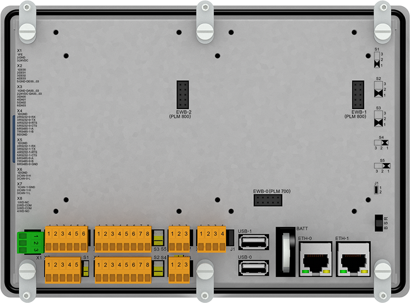 PLM 807-S Rückseite